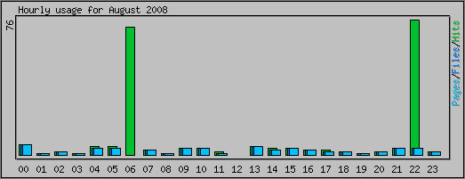 Hourly usage