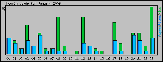 Hourly usage